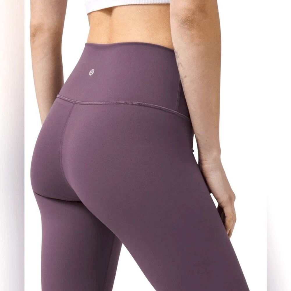 Lululemon Wunder Under High-Rise Tight Full-On Luon Leggings Pants Purple Size 6